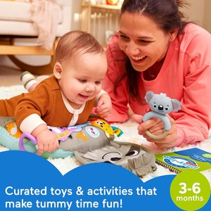 Baby Play Kit Lets Try Tummy Time Gift Set - Multicolour by Fisher Price