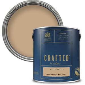 Crown Crafted Flat Matt Paint 2.5L - Rustic Twine by Crown Paints