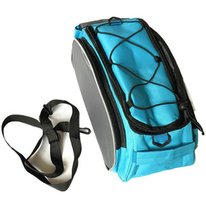 Rear Wheel Bicycle Bike Bag - Blue