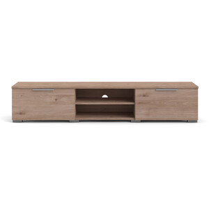 Match 2-Drawer 2-Shelf TV Unit - Oak