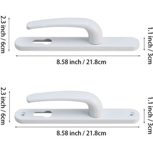 Aluminum Alloy Door Handles Set by lifeideas