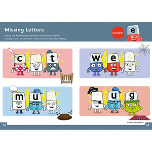 Alphablocks Fun Learning Workbook 3-5 yrs - AB