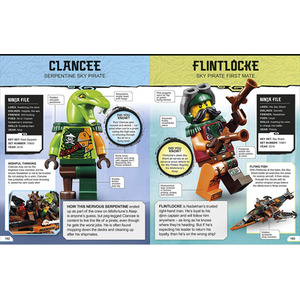 LEGO Ninjago Character Encyclopedia Book - Neutral by Lego Ninjago