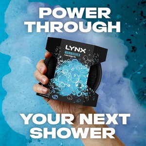 Lynx Manwasher 2-Sided Shower Tool - Black / 1 by Lynx