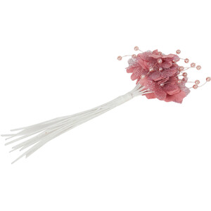 Crafting Wire Stem Flowers and Pearls by True Moments