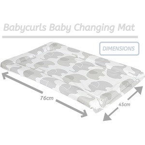 Baby Changing Mat - Elephant Love / Elephant Love by Babycurls
