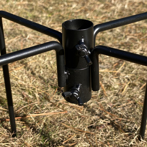 Bird Feeding Station Stabiliser Stand Base - Black / 1 by Selections