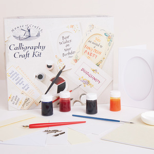 House of Crafts Calligraphy Craft Kit - Multiple Colours by House of Crafts