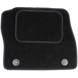 Ford Focus Mk3 2011-2018 Fully Tailored Carpet Car Mats Black 4pc Set - Black by Actiasmat