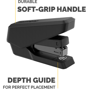 Fellowes Half Strip Stapler 25 Sheet Capacity - Black by Fellowes