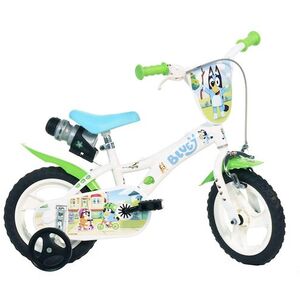 Dino Bluey 12in Kids Bike - White - White by Dino