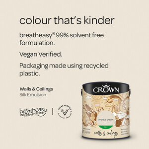Crown Walls and Ceilings Silk Emulsion by Crown Paints