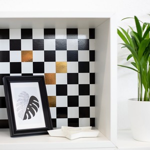 dc fix Monza Self Adhesive Vinyl Wrap - black by d-c-fix