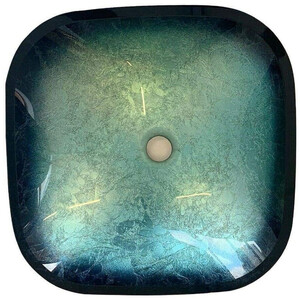 BELOFAY Glass Wash Basin Counter Top Basin with Tap,Pop Up Waste and Bottle Trap by BELOFAY