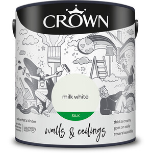 Crown Walls and Ceilings Silk Emulsion by Crown Paints