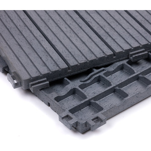 Cosmo Patio Cosmopolitan Decking Tiles - Brown by Nicoman