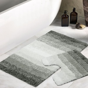 Superstripe Bath Set - Grey by Velosso