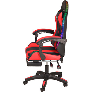Premium LED Gaming Chair with Footrest by Groundlevel