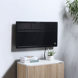 HOMCOM Convector Radiator Heater - Black by HOMCOM