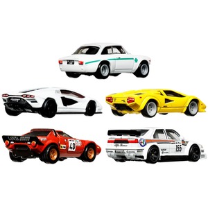 Hot Wheels Premium Car Culture Set of 5 Cars in Collectible Container - Multicolour by Hot Wheels