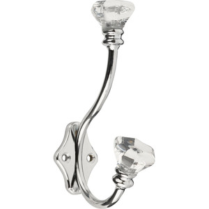 Diamante Tip Hat and Coat Hook by Hiatt