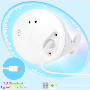 Whale Spray Water Swimming LED Light Up Sprinkler Toy - White