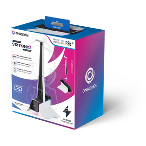 Fast Charging Station for 2x PS5 Controllers - White by Oniverse