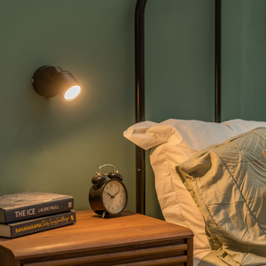 Benton Bathroom IP44 Single Spotlight Adjustable Wall Light - Matte Black by ValueLights