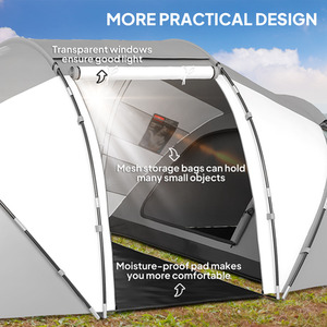 Outsunny Camping Tent With UV Protection by Outsunny
