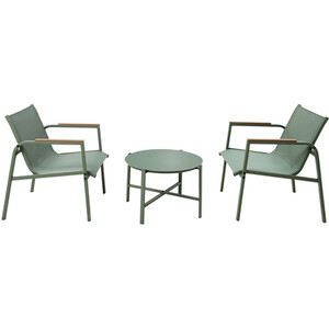 Olivia Sling Bistro Set - Green by Outdoor Essentials