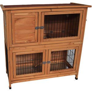 Double Level Hutch with Base