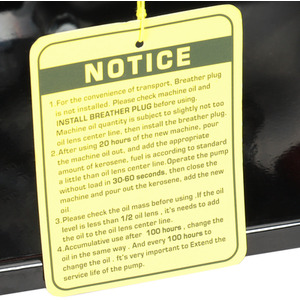 Gas Petrol Engine High Pressure Washer - Red by Livingandhome