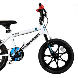 XN Urban Shark 16In Kids BMX Bike - White & Black by XN
