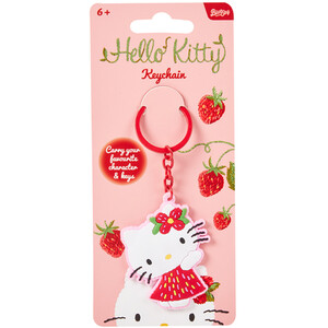 Strawberry Hello Kitty 2D Keyring