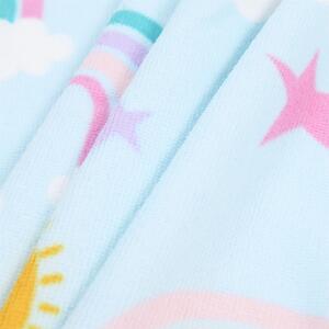 Rainbow Beach Towel Microfibre - Blue by OHS