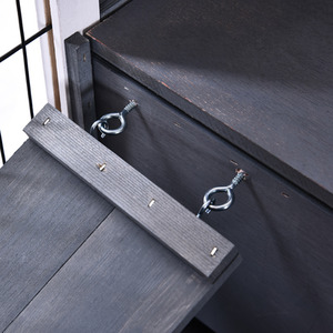 PawHut Wood Indoor Pet Hutch with Wheels, 2-Floor Design - White by PawHut