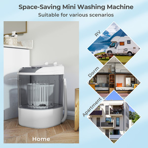 Portable Mini Washing Machine by Costway