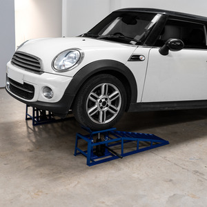 Hydraulic Car Ramps - 3 Tonne - Blue by T-Mech