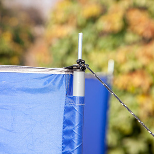 Outsunny Camping Windbreak with Carry Bag - Blue by Outsunny