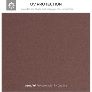 Outsunny Patio Gazebo Tent Cover Replacement by Outsunny