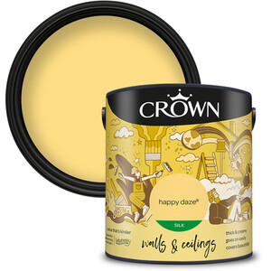 Crown Walls and Ceilings Silk Emulsion by Crown Paints