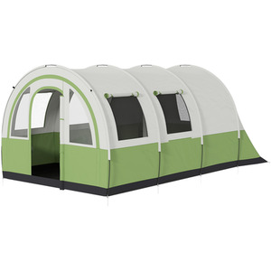 Outsunny 3000mm Waterproof Camping Tent for 5-6 Man by Outsunny