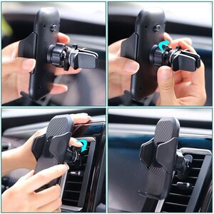 Universal 360 Car Phone Holder - Black