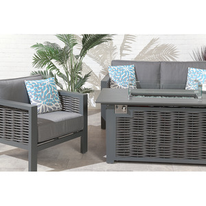 Suntime Luxury Dallas Lounge Set - Grey by Suntime