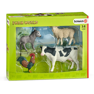 SCHLEICH Farm World Starter Toy Figures Set - Green by SCHLEICH