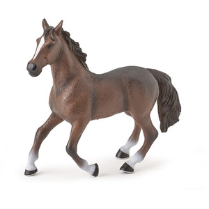 PAPO Large Figurines Large Horse Toy Figure - Brown by PAPO