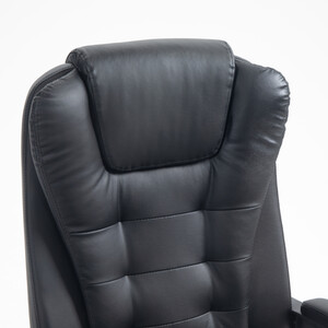 Heated Massage Chair - Black