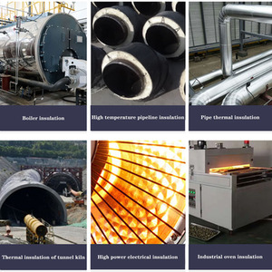 Ceramic Fiber Blanket Fire Insulation - White / 25mm by Livingandhome