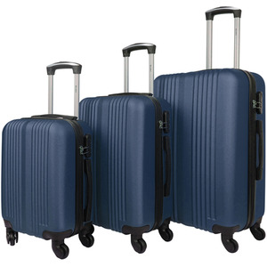 Delta Stripe 3 Piece Luggage Set by Groundlevel