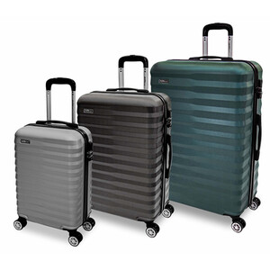 Calypso Suitcase - Silver / Large Case